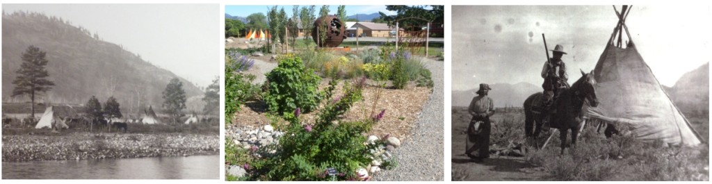 (L, R) images c/o Susan Timentwa; (middle) Methow Valley Native Plant Garden